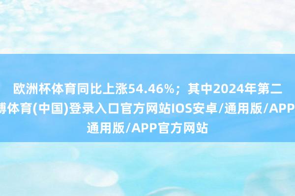 欧洲杯体育同比上涨54.46%；其中2024年第二季度-世博体育(中国)登录入口官方网站IOS安卓/通用版/APP官方网站